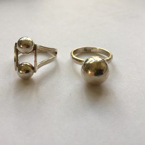 Sister Sterling Silver Rings